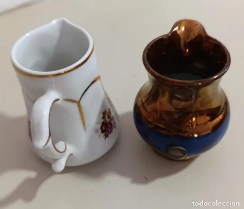 Antig&uuml;edades: Conjunto dos jarritas cer&aacute;mica - Foto 3