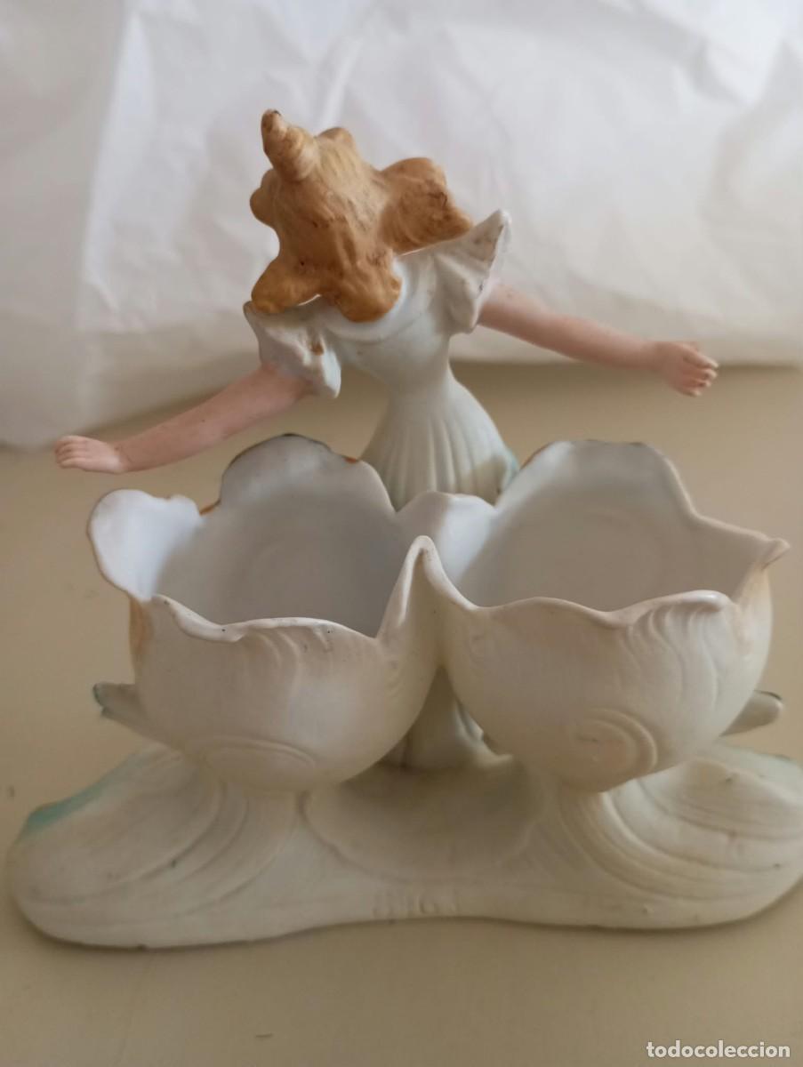 Antig&uuml;edades: Figura porcelana biscuit - Foto 6