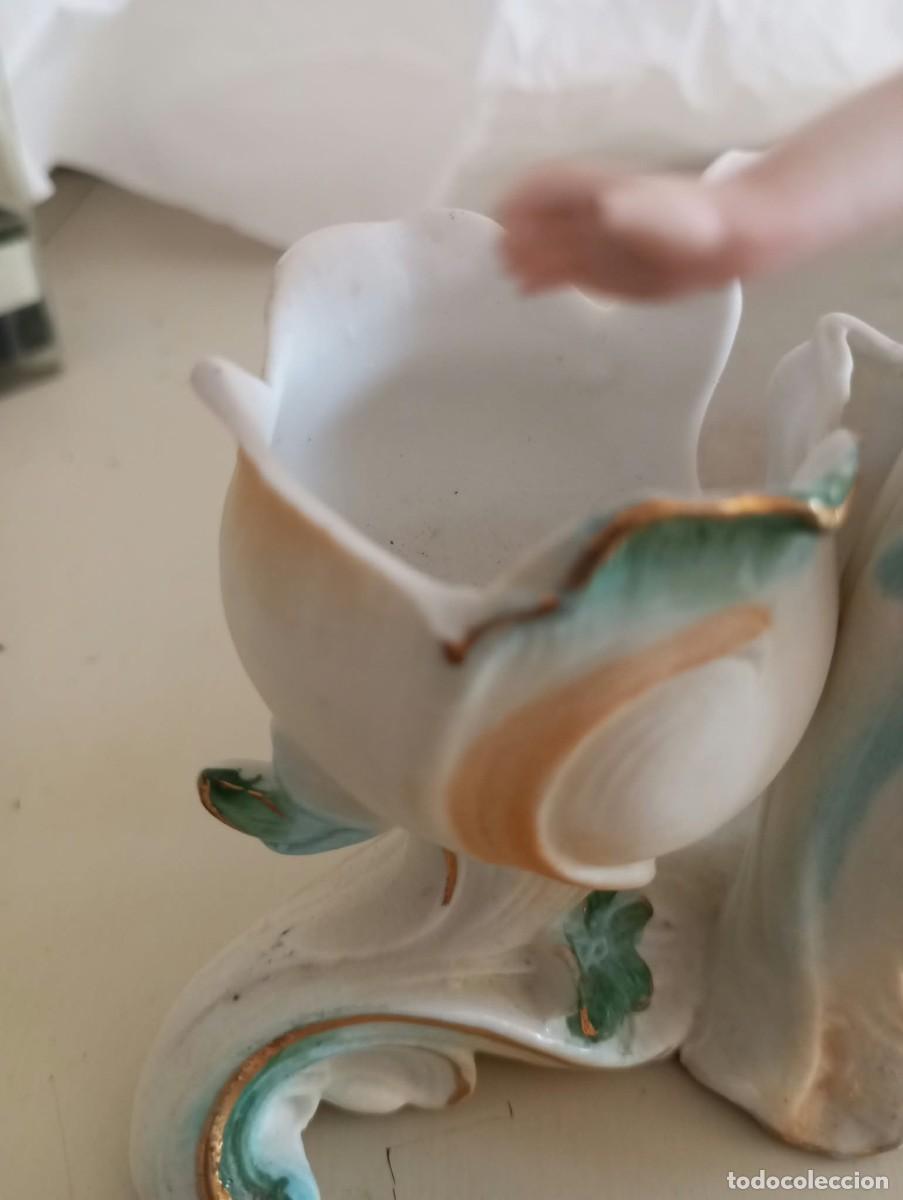 Antig&uuml;edades: Figura porcelana biscuit - Foto 8