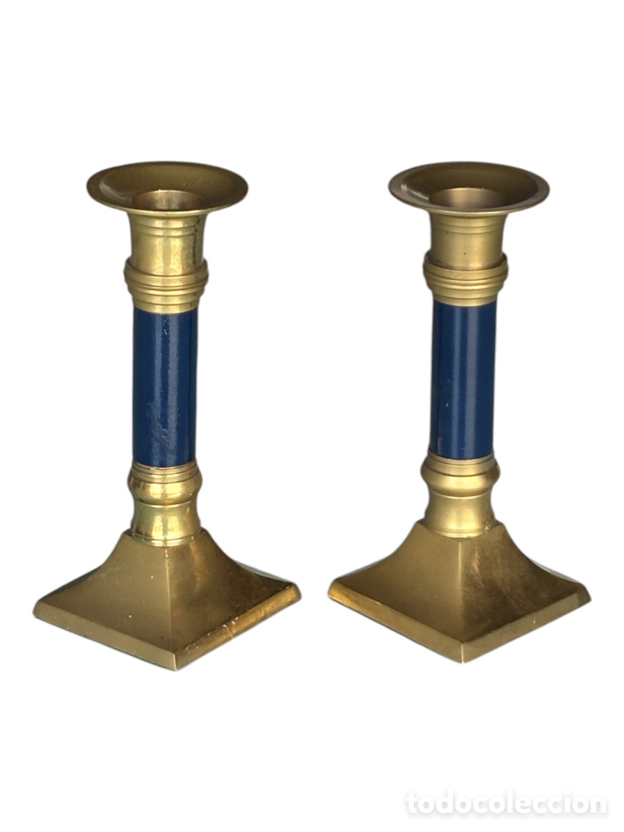 Antig&uuml;edades: Candelabros cl&aacute;sicos Circa 1.950.