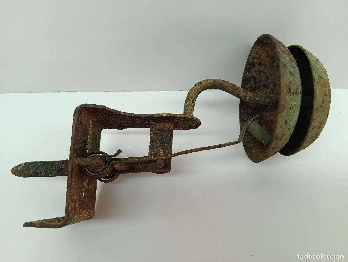 Antig&uuml;edades: Muy Antiguo Timbre Mec&aacute;nico de Puerta (Avisador de Tienda / Vivienda) - Principios S.XX