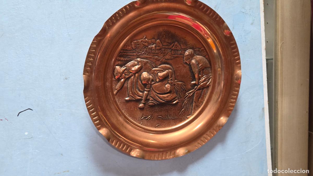 Antig&uuml;edades: plato de cubre vintage