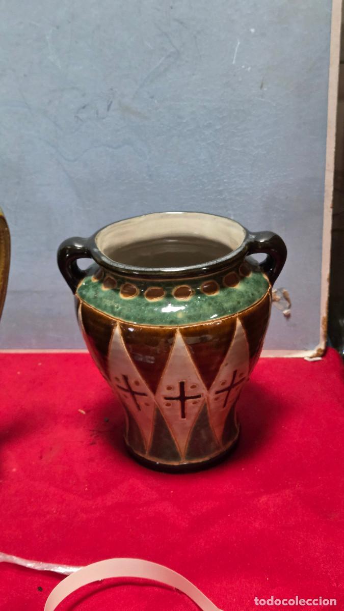 Antig&uuml;edades: orza de ceramica antigua