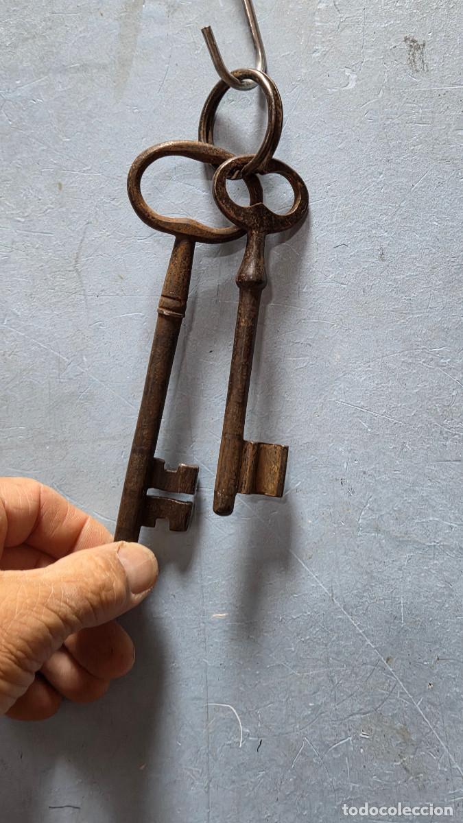 Antig&uuml;edades: llaves antiguas de puertas - Foto 2