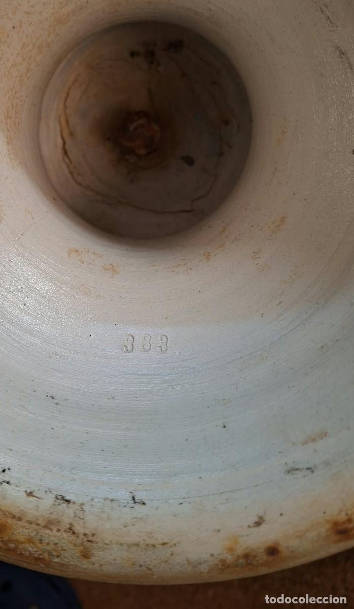 Antig&uuml;edades: Macetero con pedestal, gres esmaltado Westerwald - Foto 13