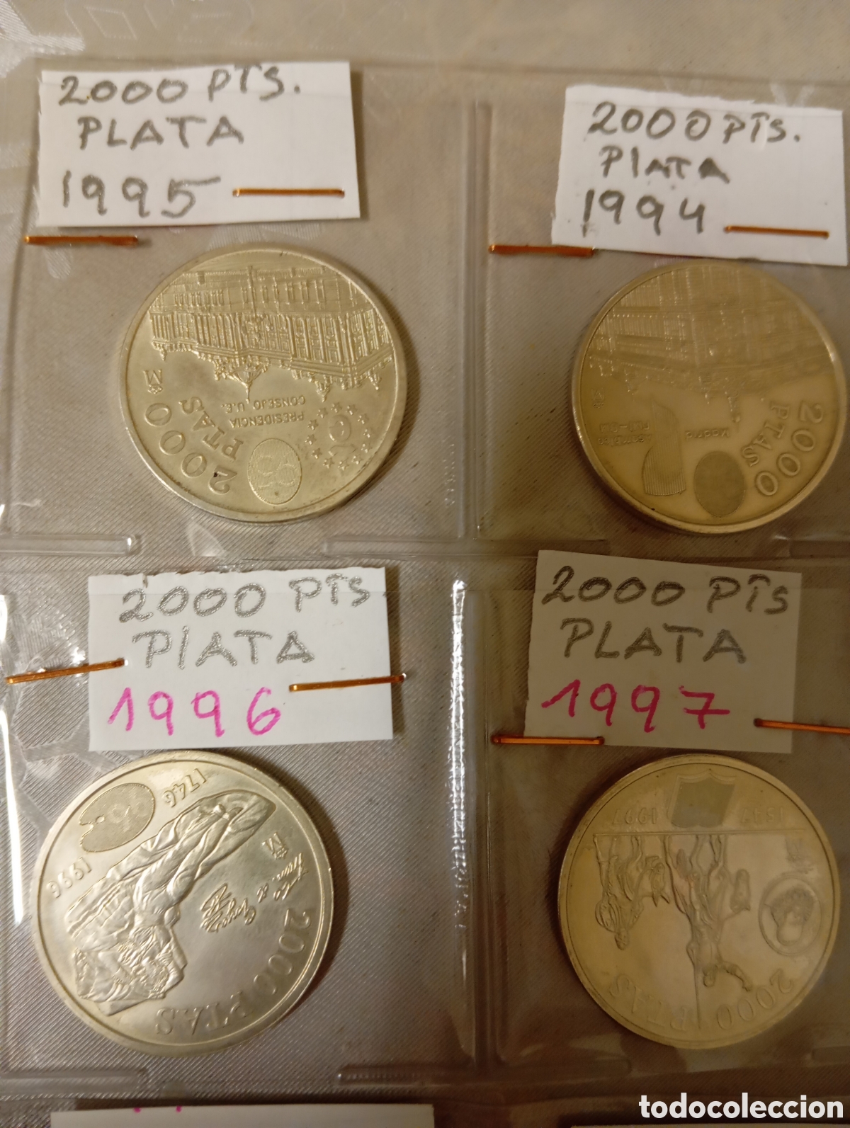 Antig&uuml;edades: Monedas de plata lote de 8 monedas - Foto 2