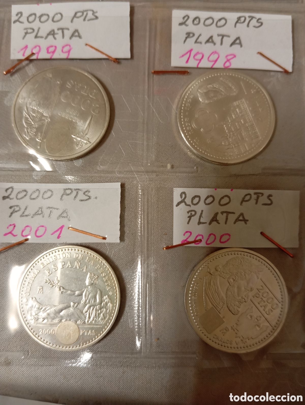 Antig&uuml;edades: Monedas de plata lote de 8 monedas - Foto 3