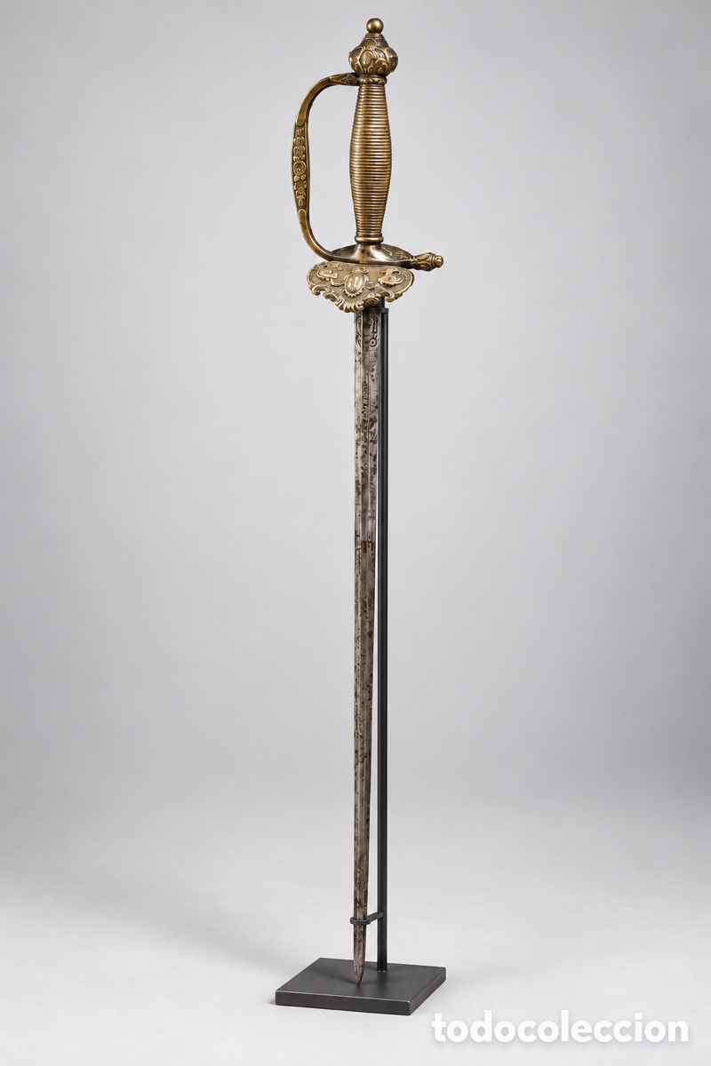 Antig&uuml;edades: Espada de ce&ntilde;ir militar espa&ntilde;ola. Toledo. 1865