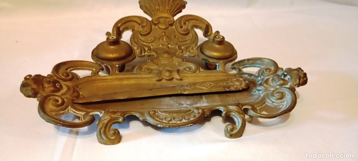 Antig&uuml;edades: Escriban&iacute;a antigua de bronce - Foto 3