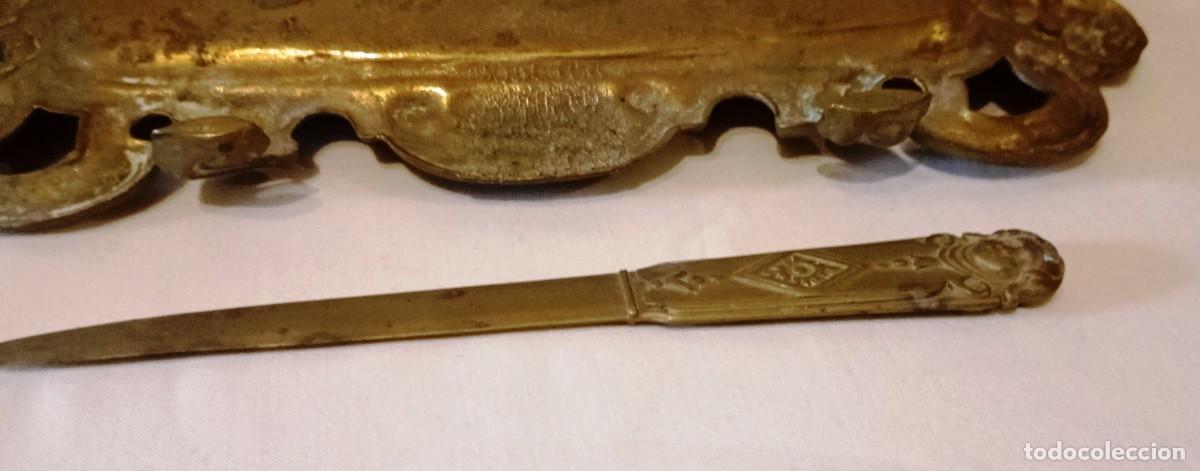 Antig&uuml;edades: Escriban&iacute;a antigua de bronce - Foto 9