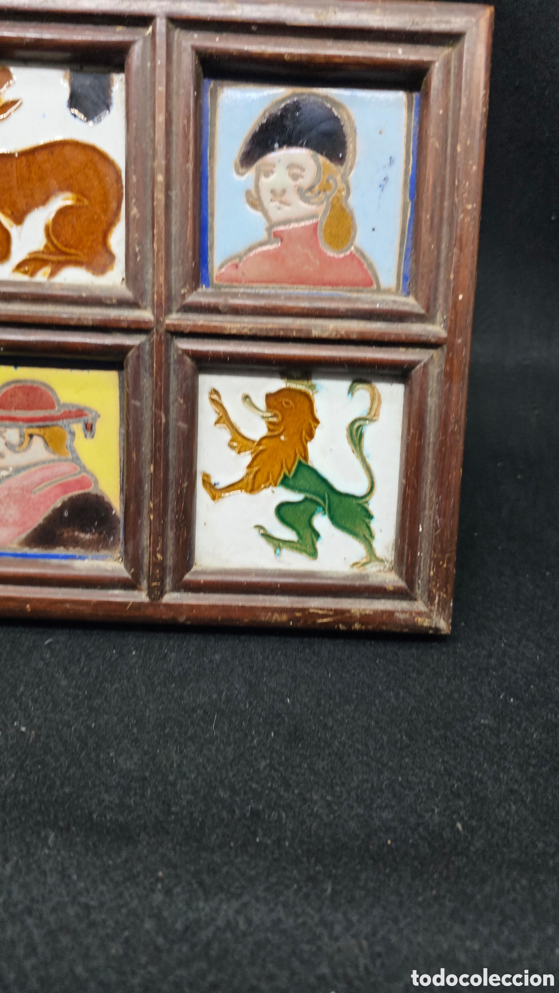 Antig&uuml;edades: Antiguo cuadro de azulejos - Foto 5