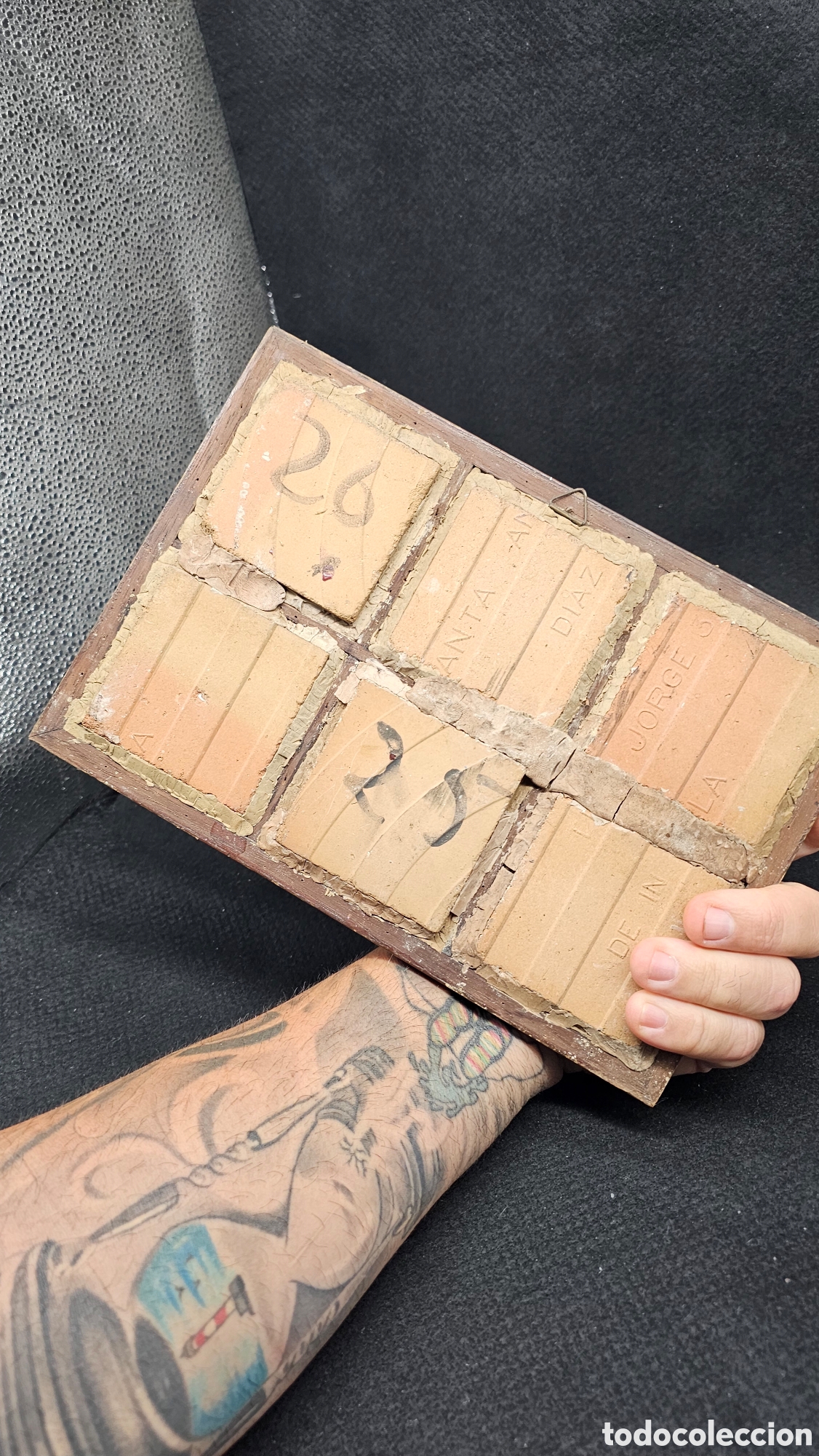 Antig&uuml;edades: Antiguo cuadro de azulejos - Foto 8