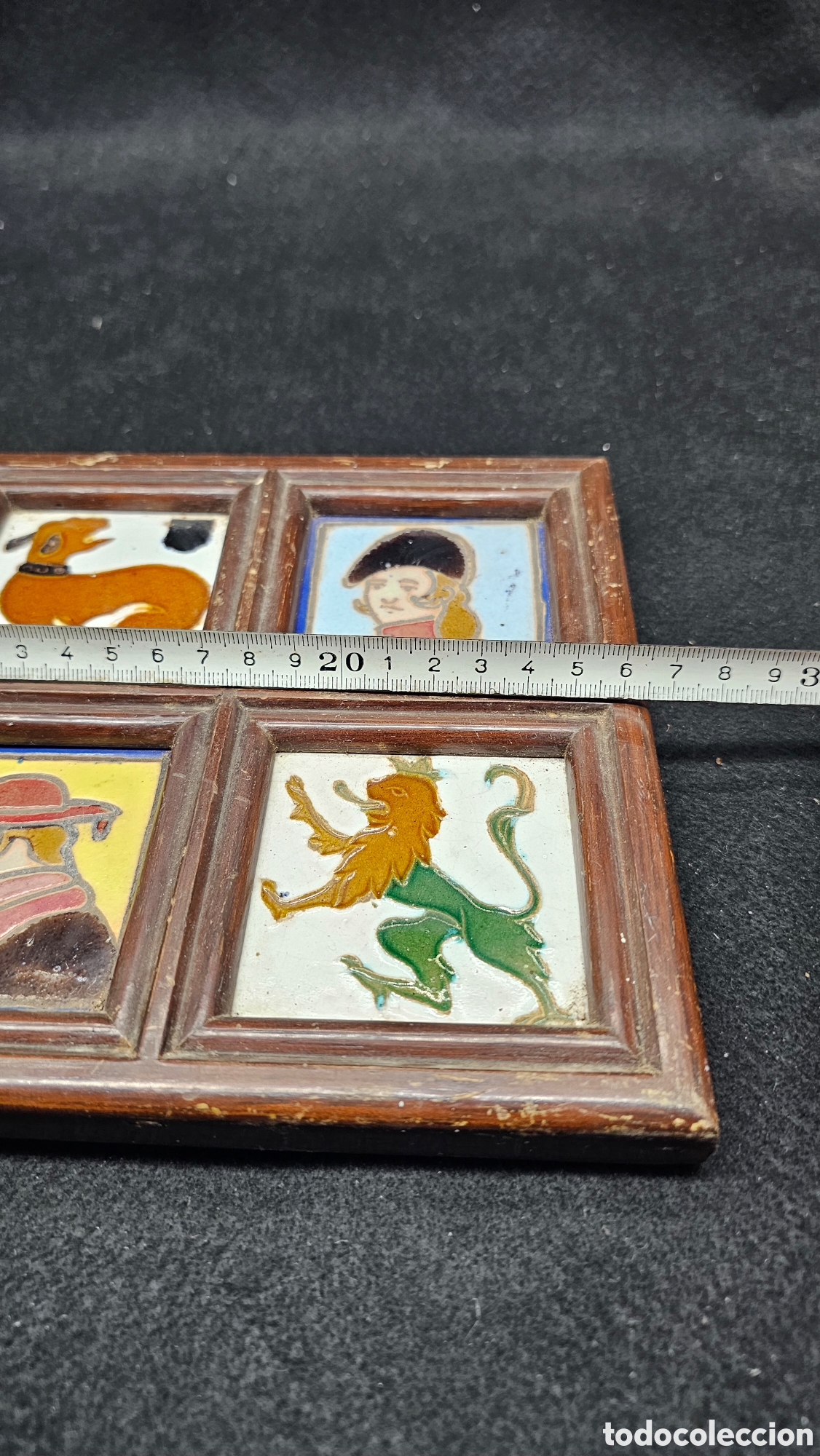 Antig&uuml;edades: Antiguo cuadro de azulejos - Foto 14
