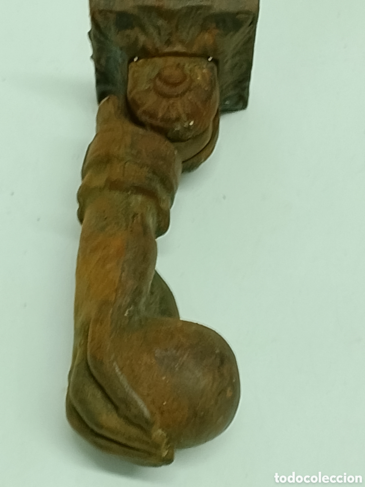 Antig&uuml;edades: Antiguo picaporte llamador aldaba mano de fatima