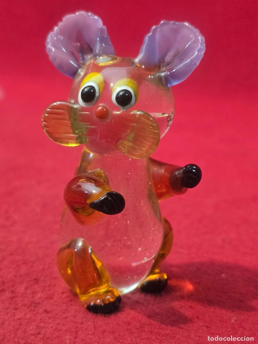 Antig&uuml;edades: FIGURA PEQUE&Ntilde;A DE CRISTAL MURANO