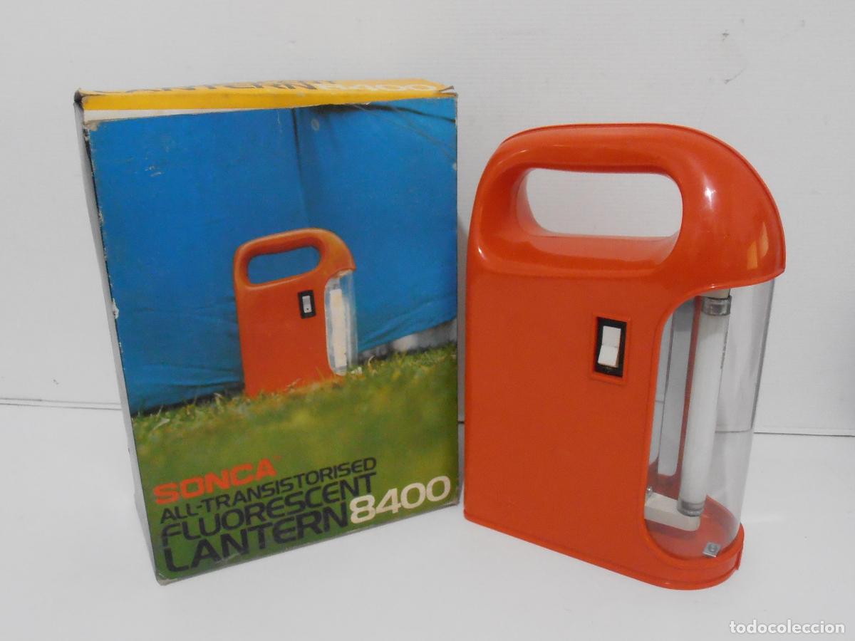 Antiquit&auml;ten: LINTERNA, SONCA, LANTERN 8400, MADE IN HONG KONG, CAJA ORIGINAL NUEVA A ESTRENAR