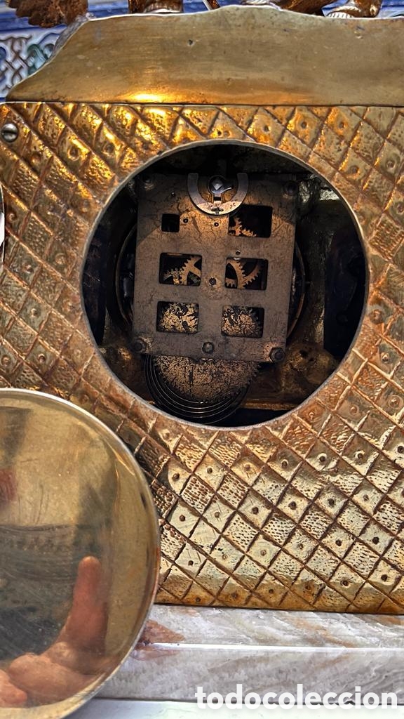 Antig&uuml;edades: RELOJ DE MESA DORADO - Foto 2