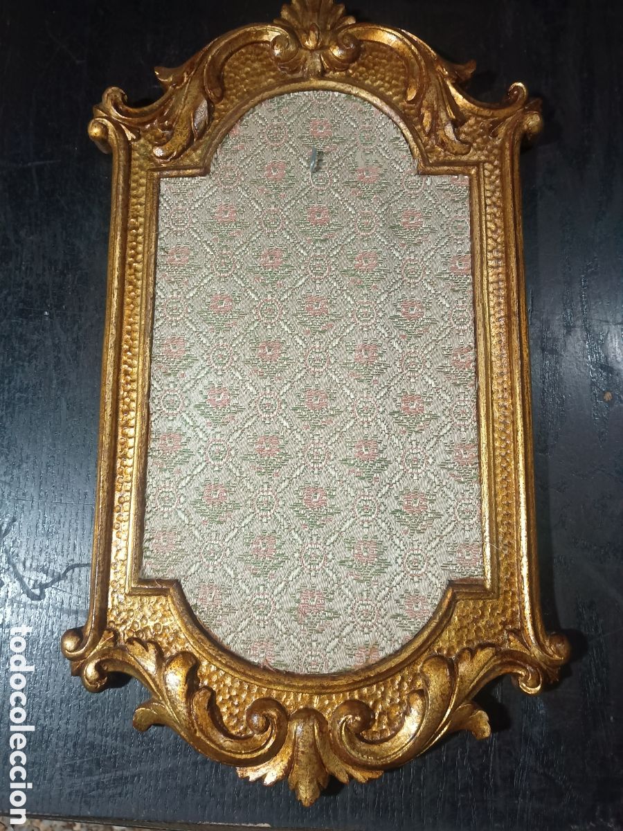 Antig&uuml;edades: Madera con pan de oro - Foto 1