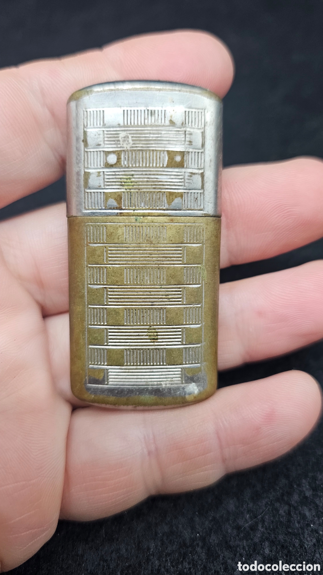 Antig&uuml;edades: Antiguo encendedor de gasolina