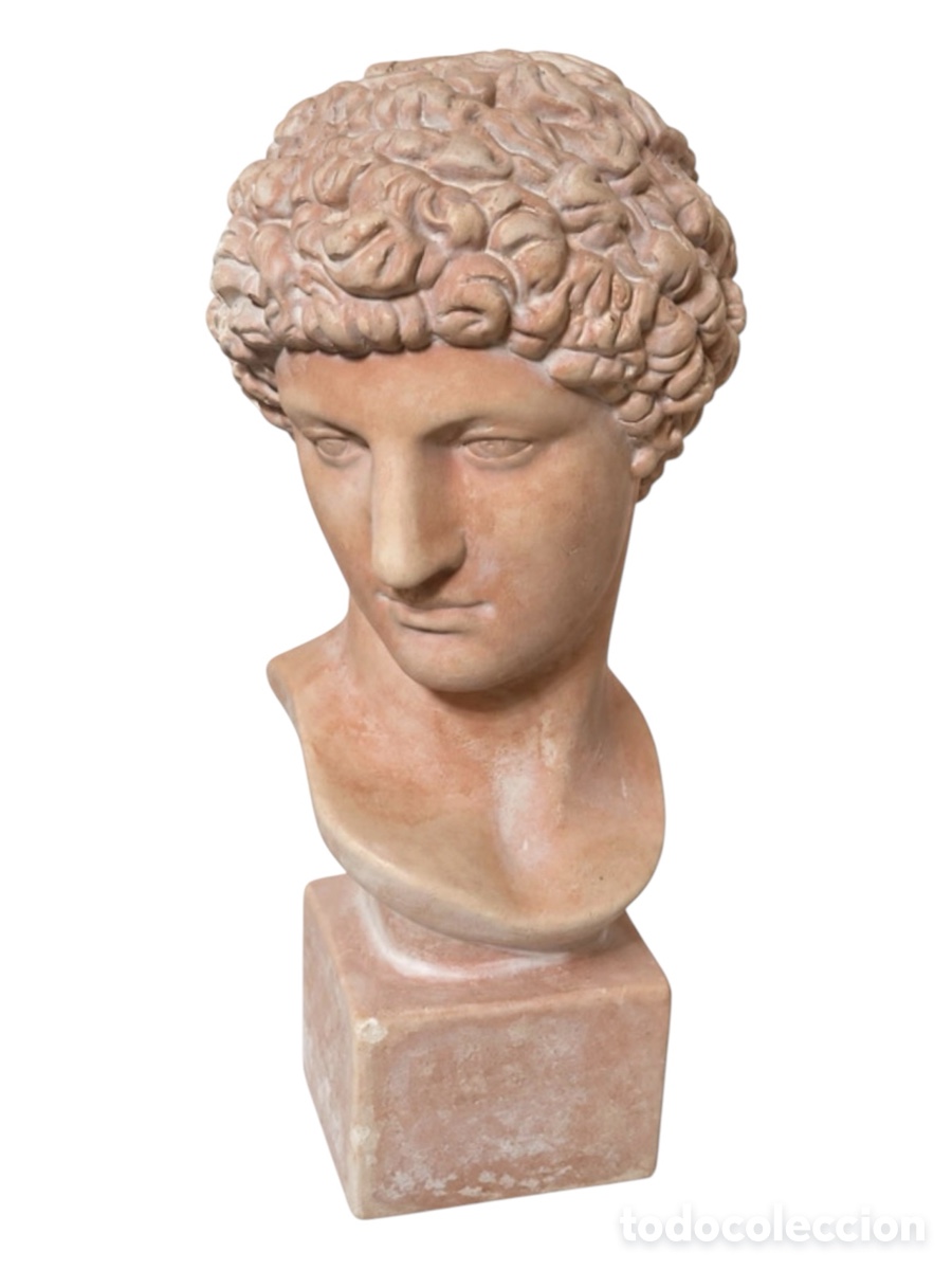 Antig&uuml;edades: Busto neocl&aacute;sico Circa 1.960.
