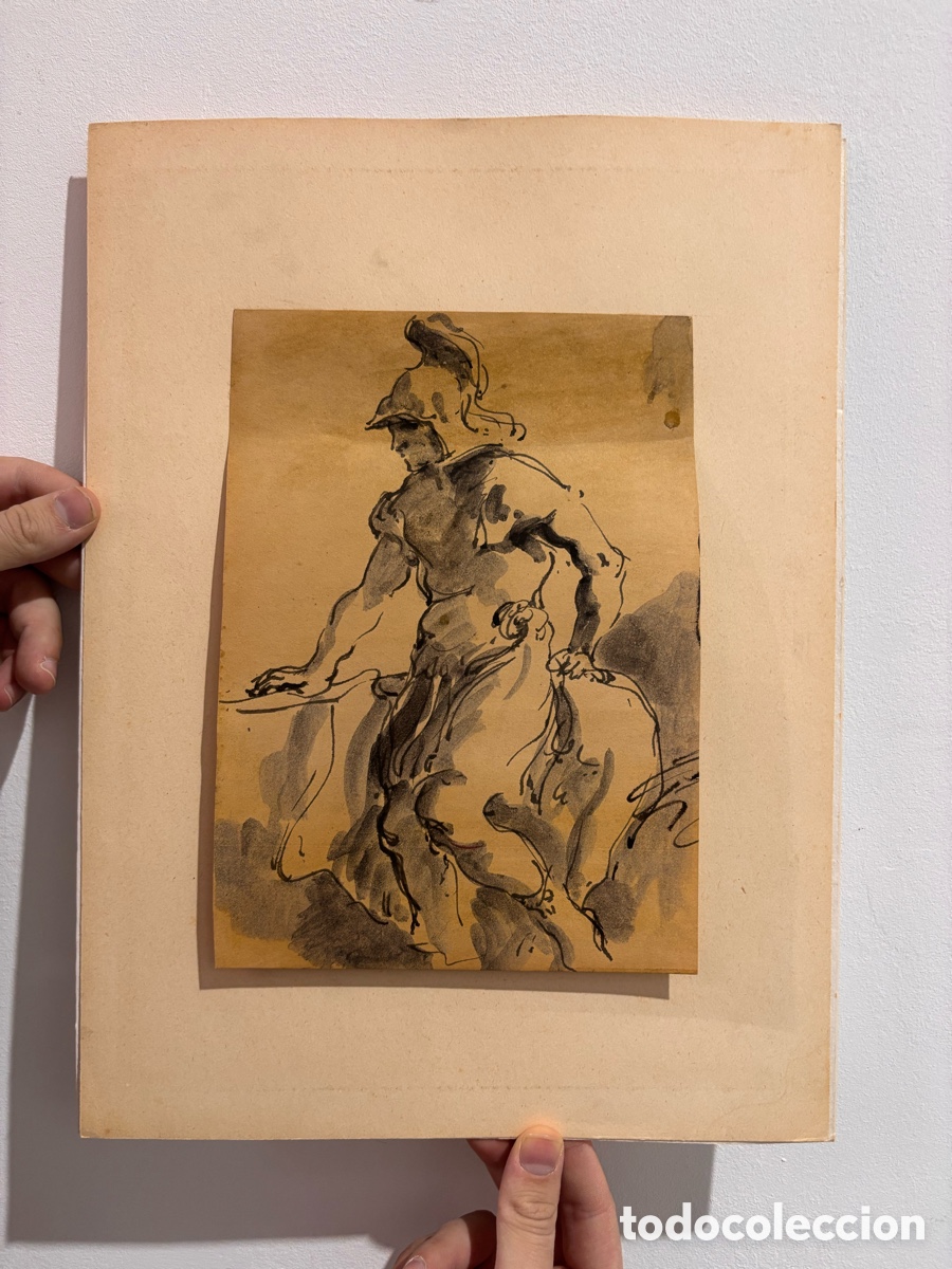 Antig&uuml;edades: Dibujo antiguo Guerrero