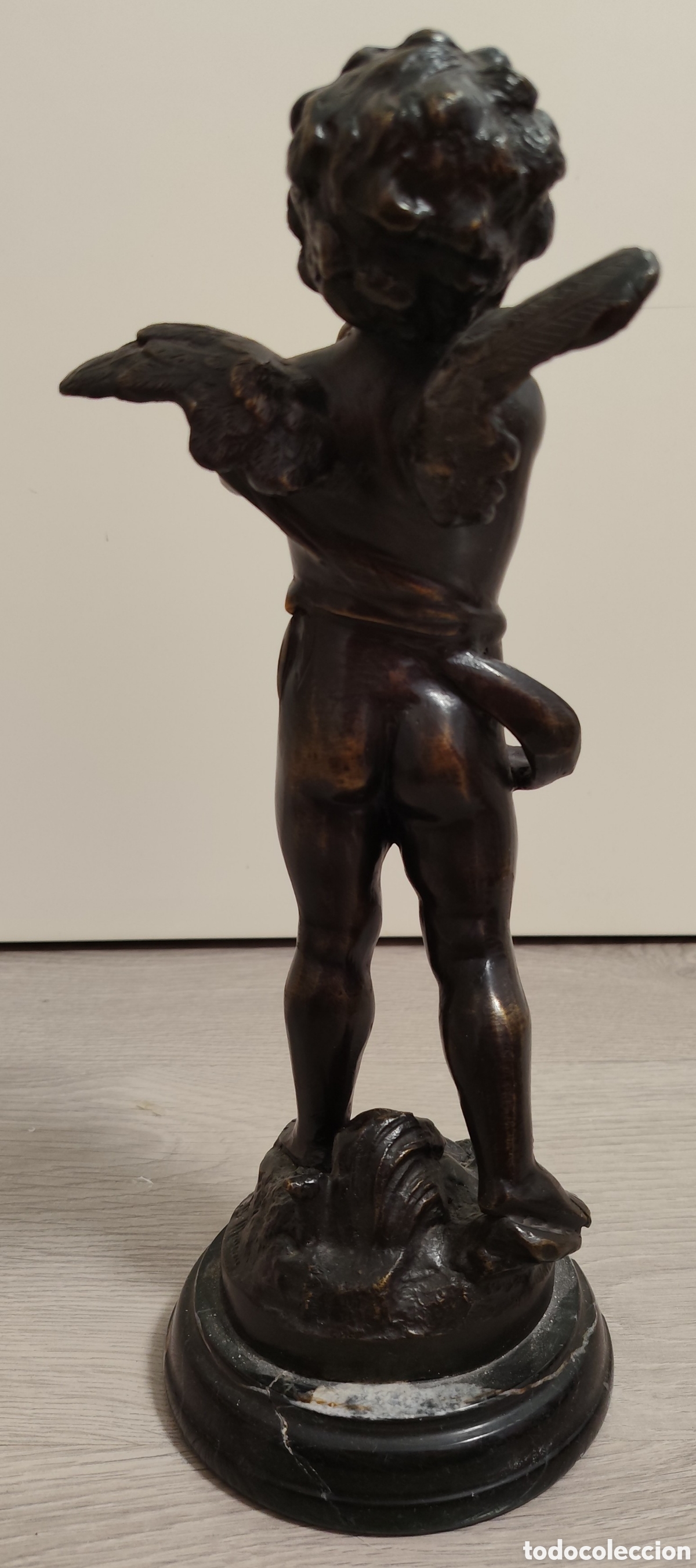 Antig&uuml;edades: Figura de Querub&iacute;n estilo Moreau - Foto 4