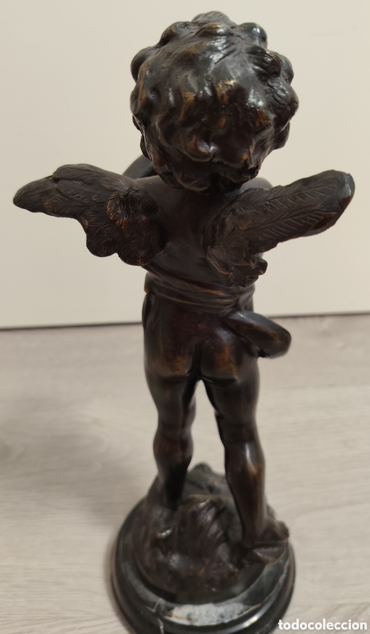 Antig&uuml;edades: Figura de Querub&iacute;n estilo Moreau - Foto 5