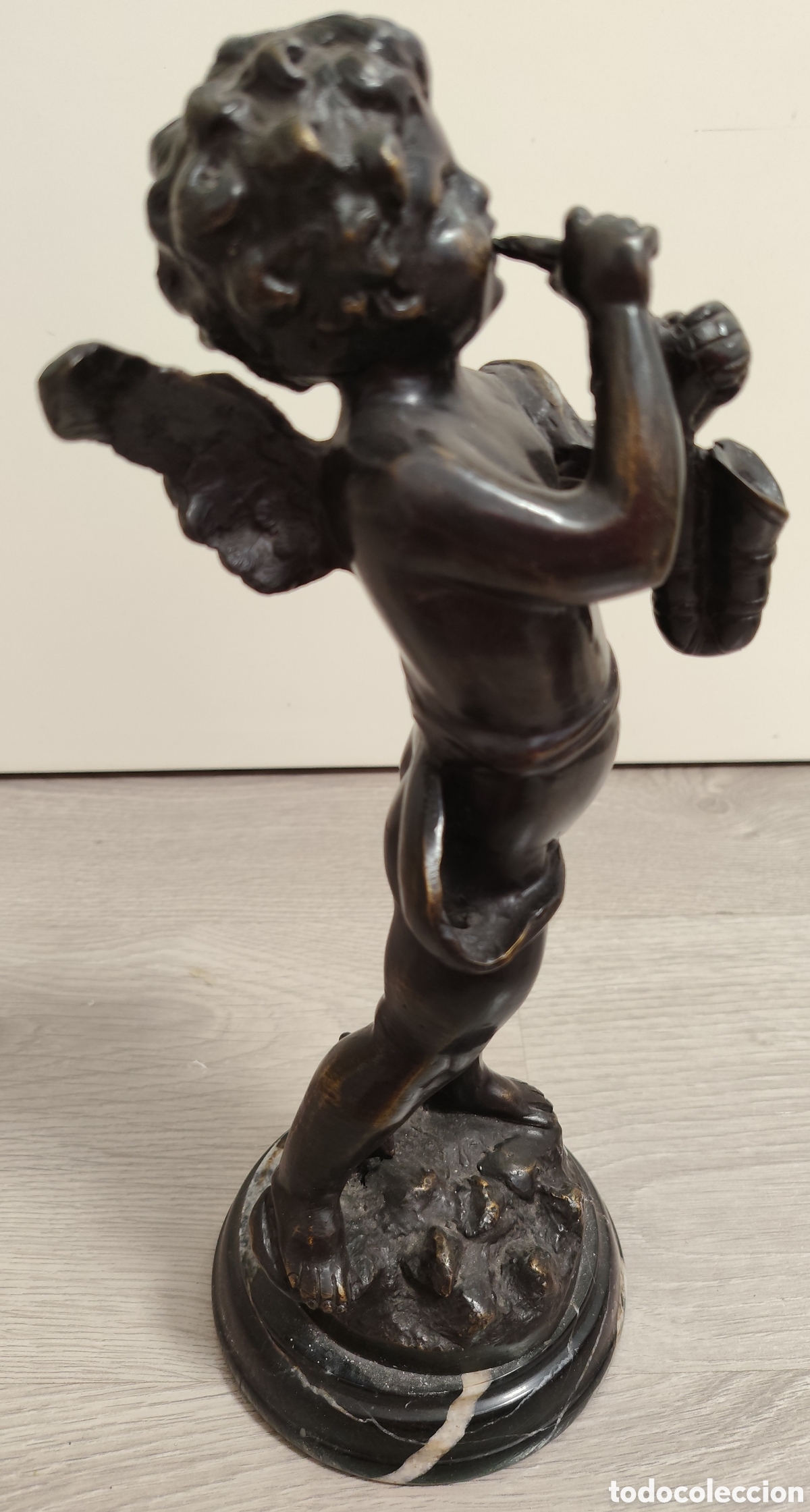 Antig&uuml;edades: Figura de Querub&iacute;n estilo Moreau - Foto 6