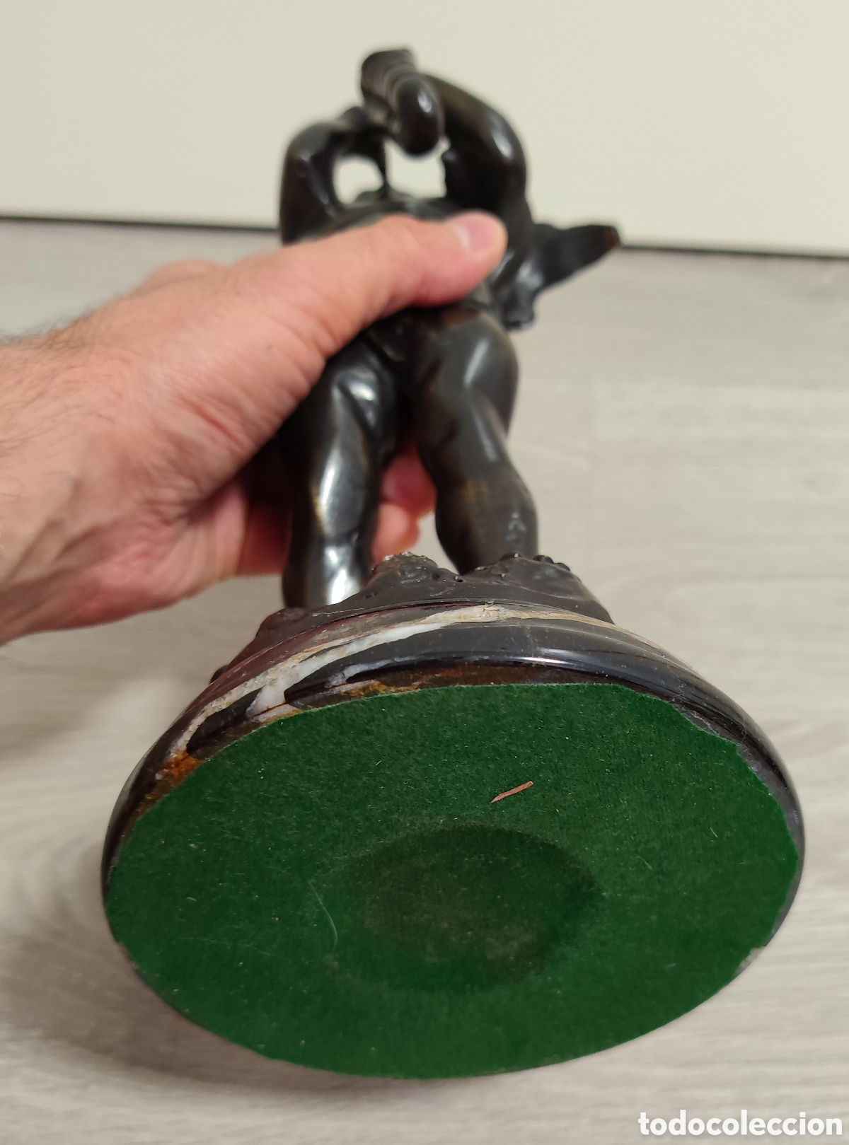 Antig&uuml;edades: Figura de Querub&iacute;n estilo Moreau - Foto 7