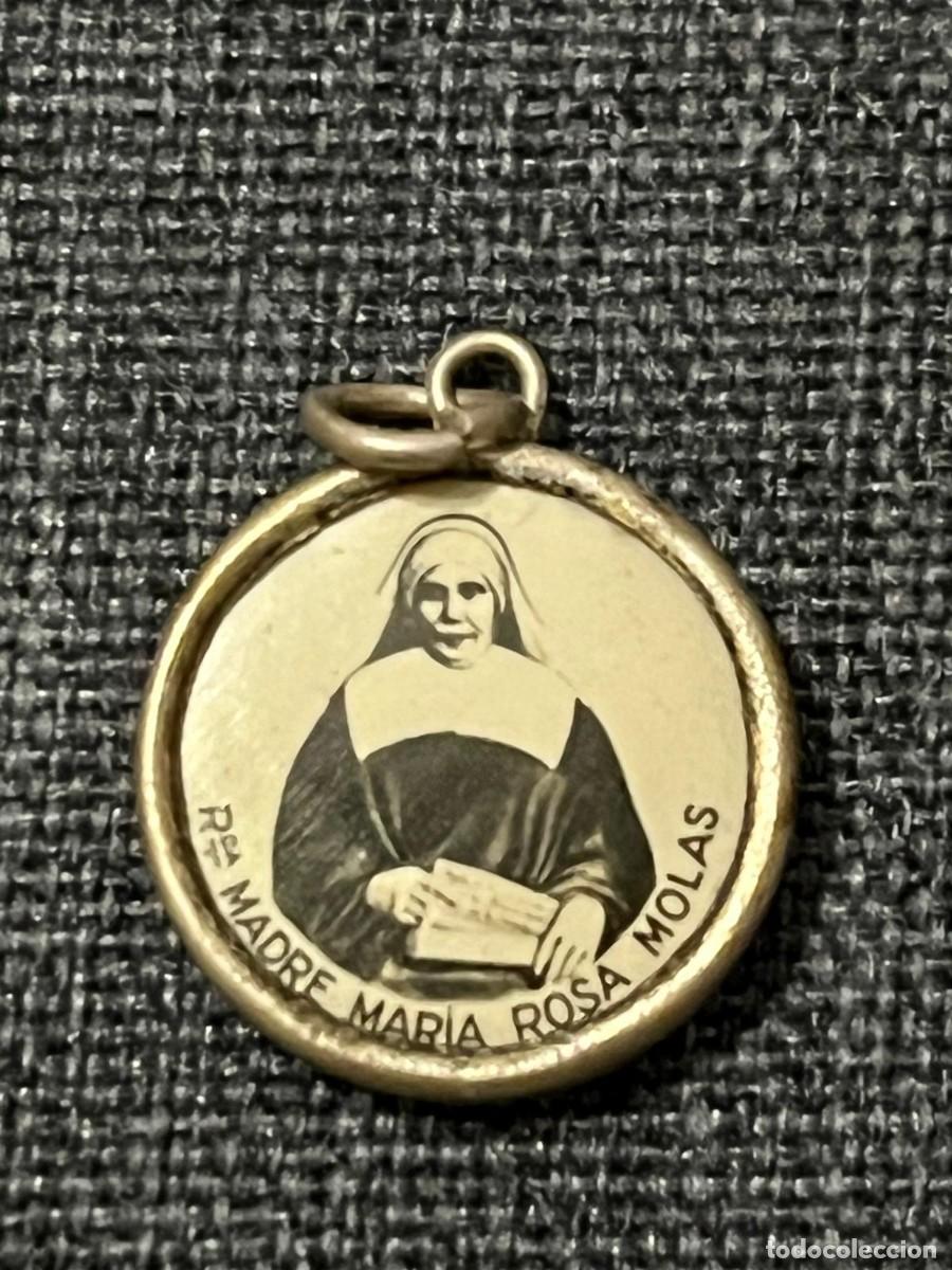 Antig&uuml;edades: peque&ntilde;a medalla Madre Molas Reus Ntra. Sra. de la Consolaci&oacute;n