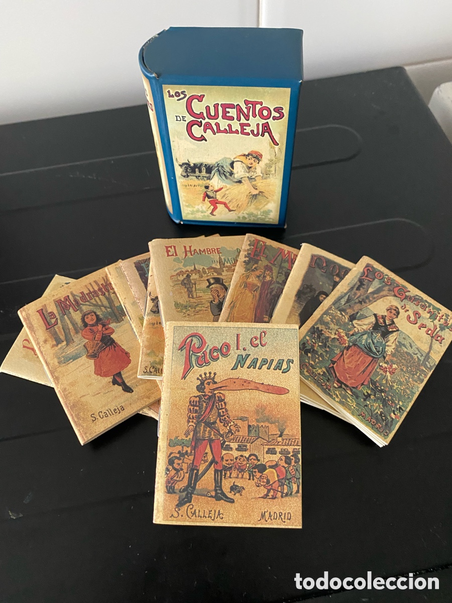 Antig&uuml;edades: Estuche Colecci&oacute;n Cuentos de Calleja (12 Minicuentos Facs&iacute;mil)