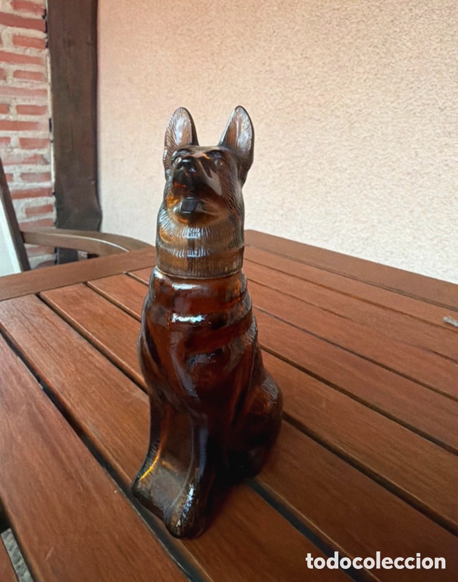 Antig&uuml;edades: Frasco perro Avon marron - Foto 2