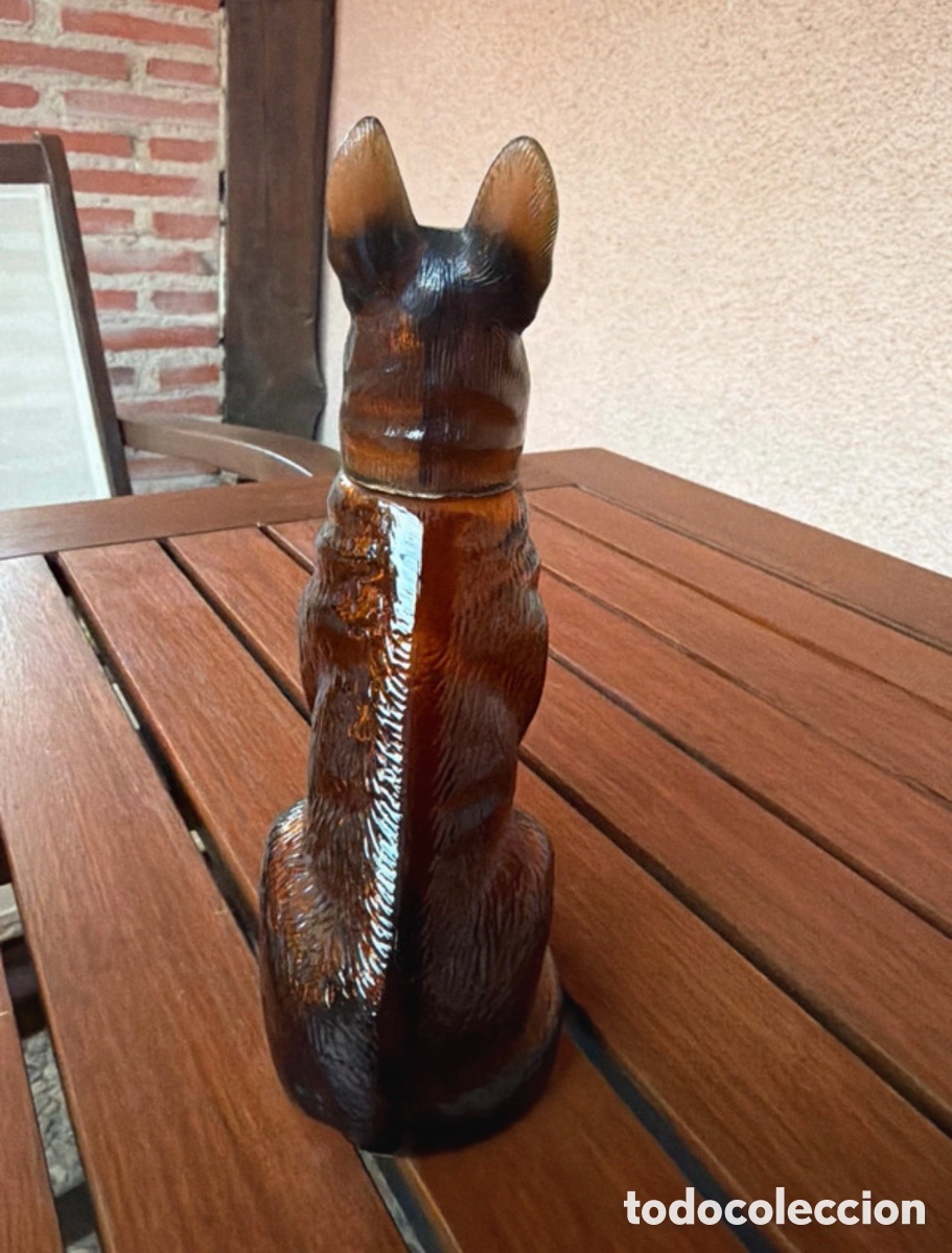 Antig&uuml;edades: Frasco perro Avon marron - Foto 3