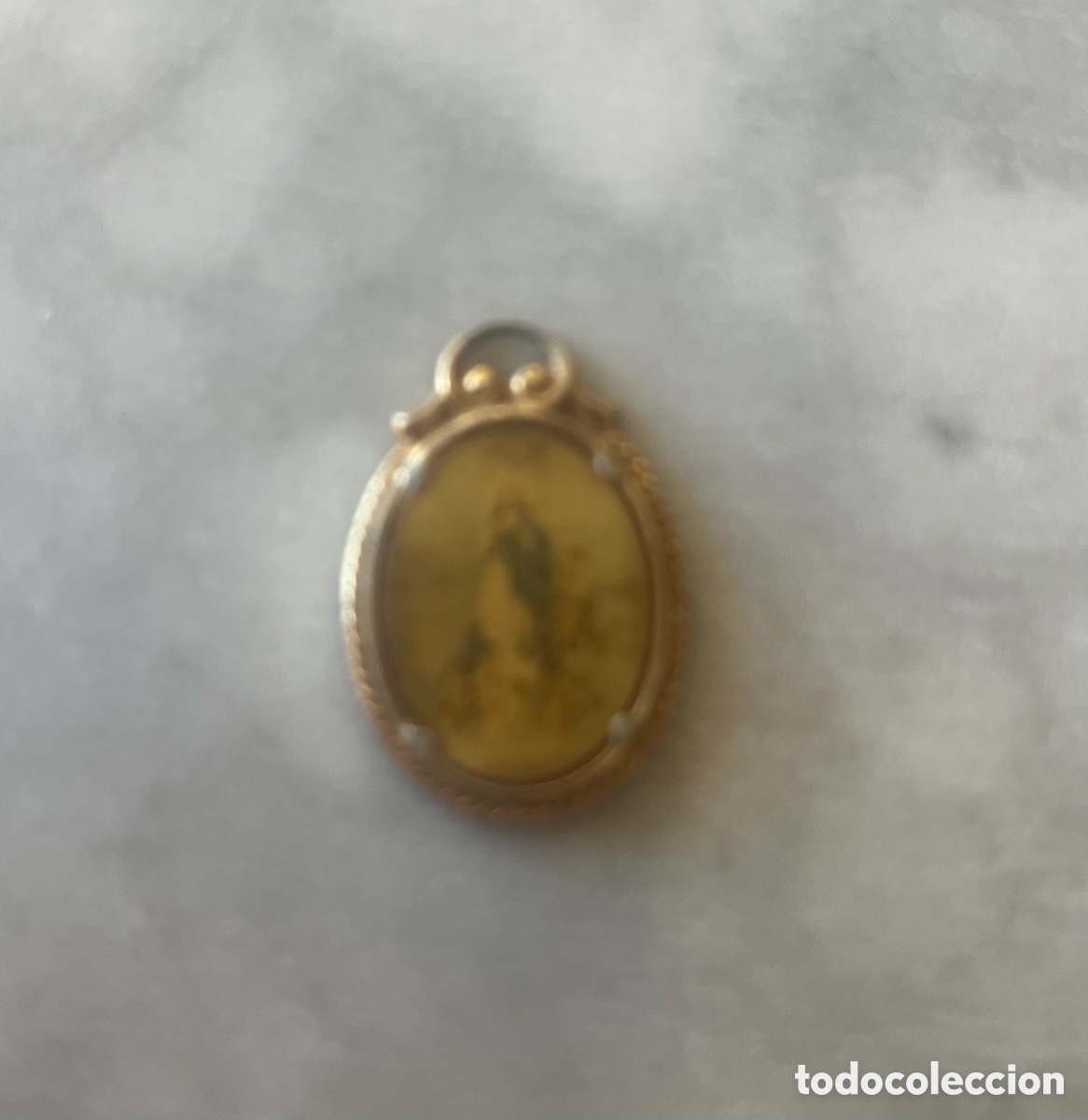 Antig&uuml;edades: Ant&iacute;gua medalla de la Inmaculada - Foto 1