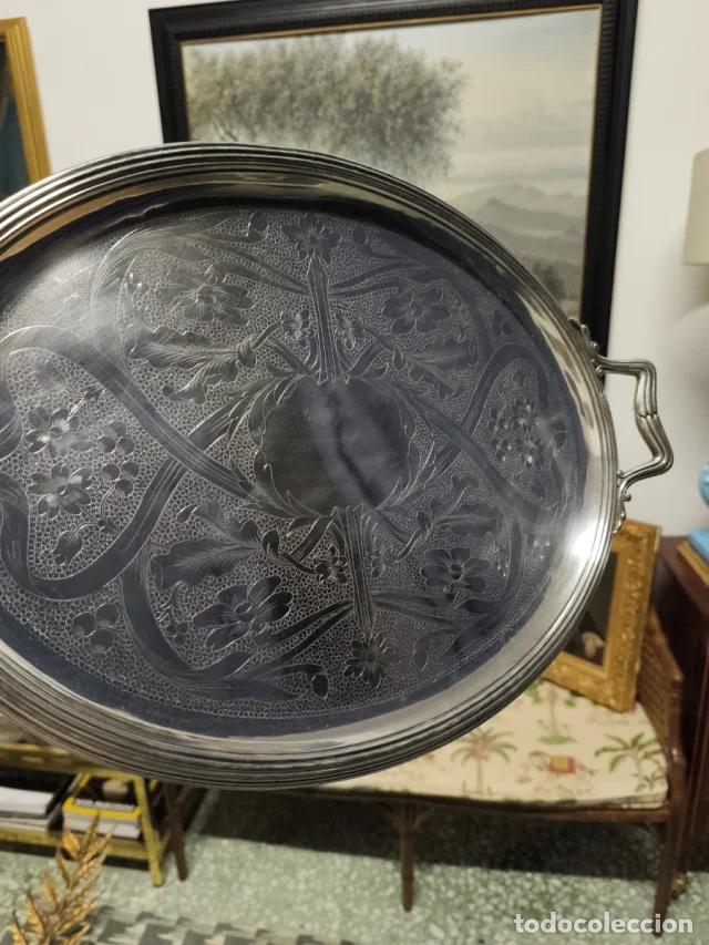 Antig&uuml;edades: Bandeja Christofle Art Nouveau