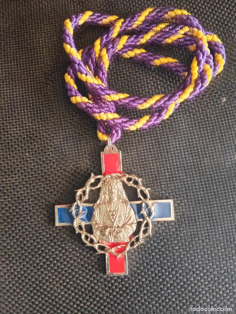 Antig&uuml;edades: GRAN MEDALLA PROCESIONAL VENERA COFRADIA HERMANDAD N.P. JESUS NAZARENO DE MEDINACELI