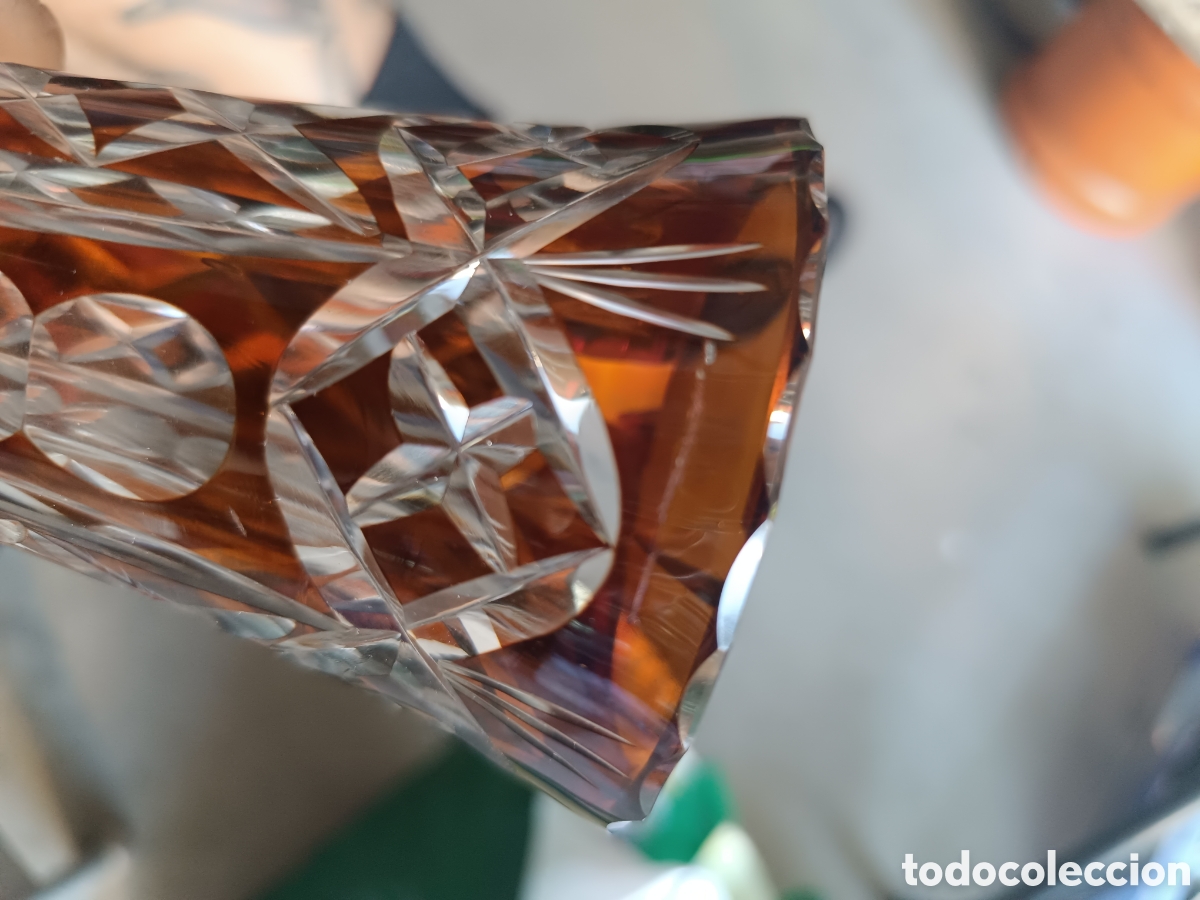 Antig&uuml;edades: Jarr&oacute;n cristal de bohemia - Foto 5