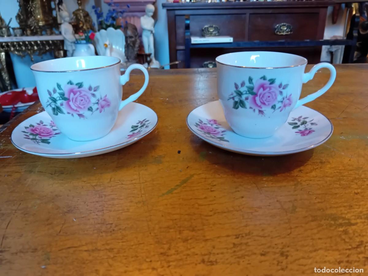 Antig&uuml;edades: Pareja o t&uacute; y yo de tazas de porcelana,made in China China
