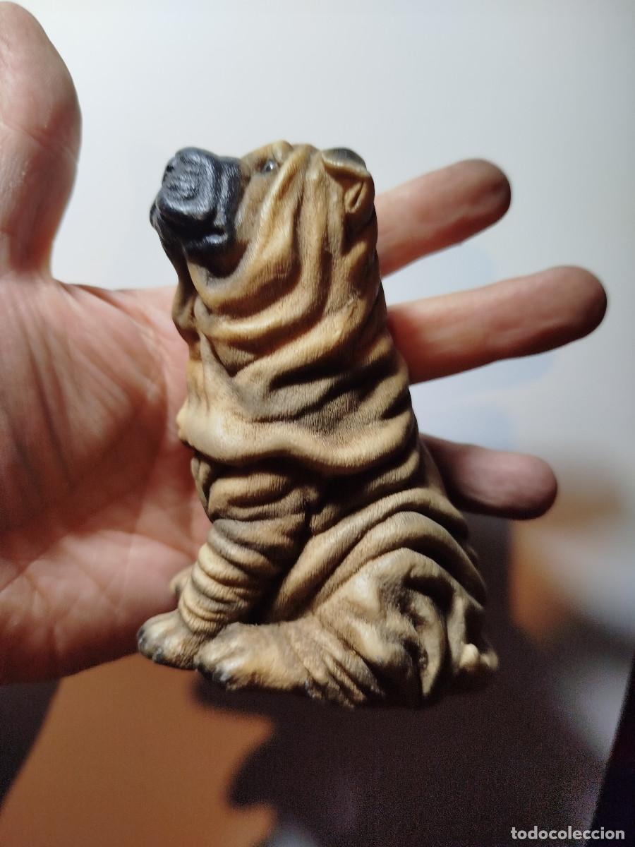 Antig&uuml;edades: Bonita figura perro realista