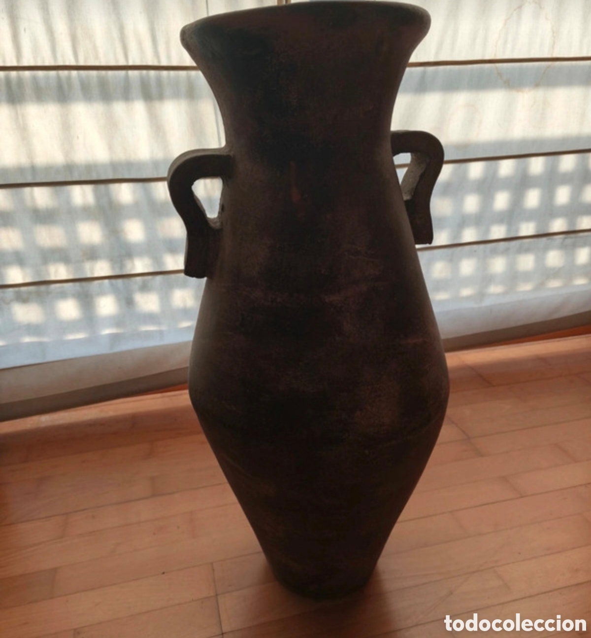 Antig&uuml;edades: &Aacute;nfora grande de Terracota R&uacute;stica/Vasija Antigua