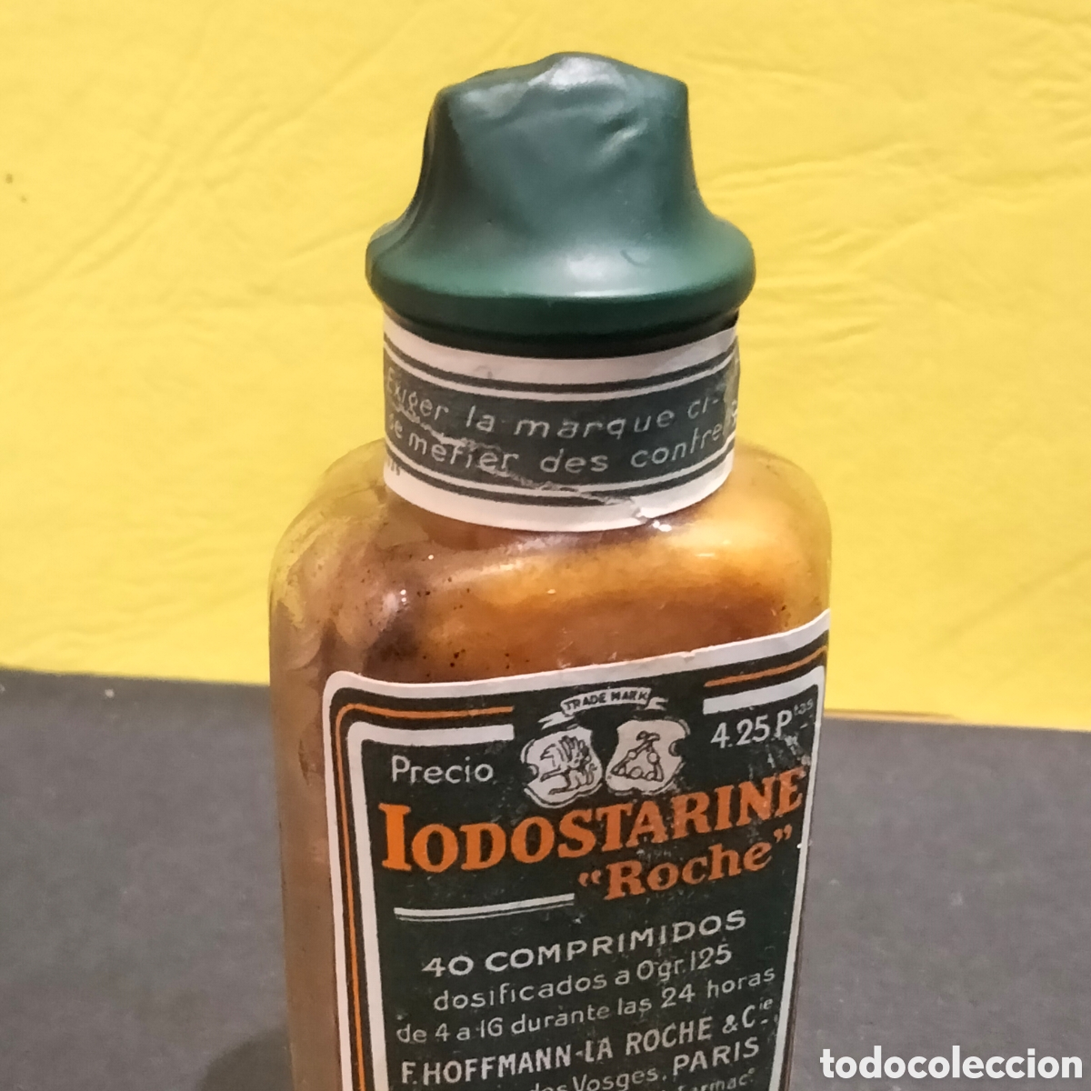 Antig&uuml;edades: Medicamento antiguo de Roche, IODOSTARINE