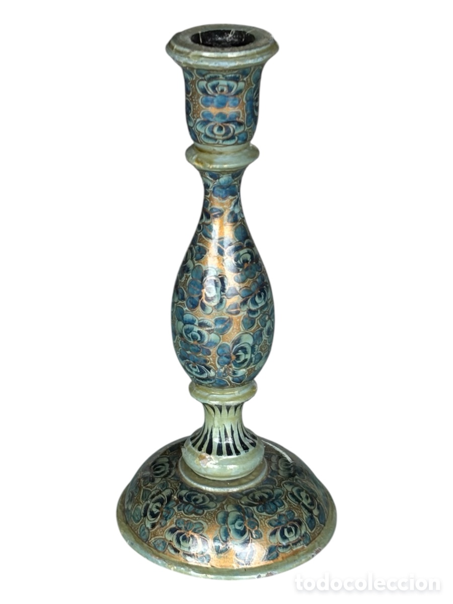 Antig&uuml;edades: Candelabro oriental Circa 1.950. - Foto 3