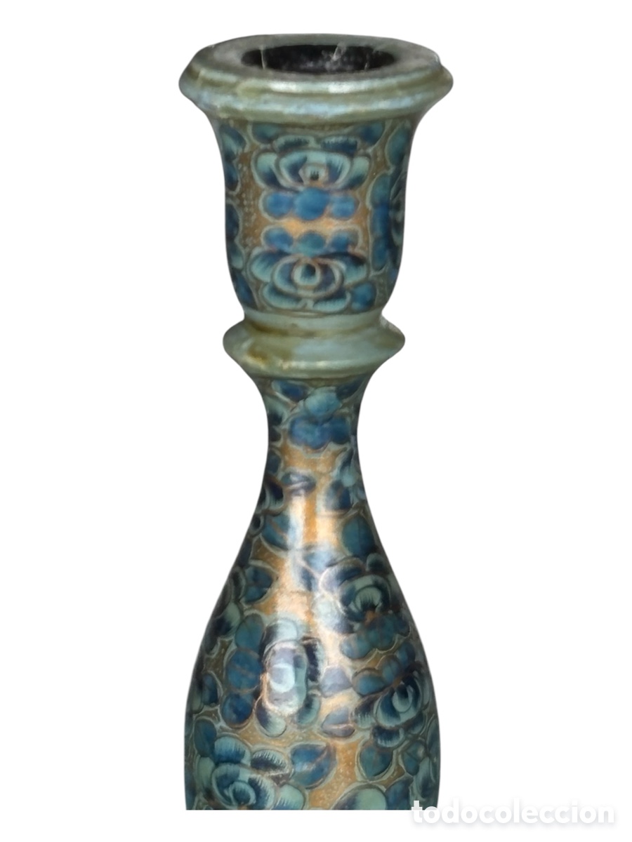 Antig&uuml;edades: Candelabro oriental Circa 1.950. - Foto 4