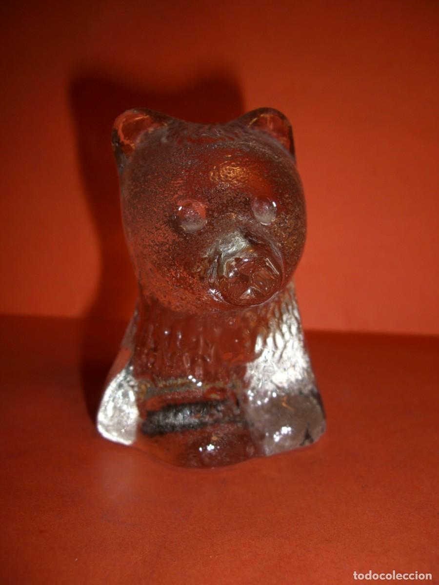 Antig&uuml;edades: FIGURA OSO CRISTAL .