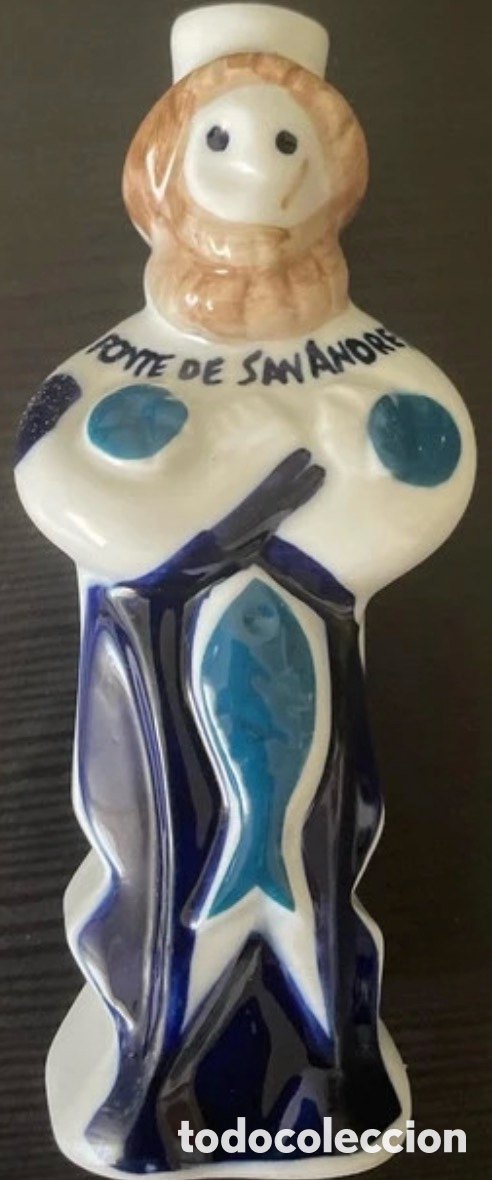 Antig&uuml;edades: Botella &rdquo;Agua da Fonte de San Andr&eacute;s de Teixido&rdquo;