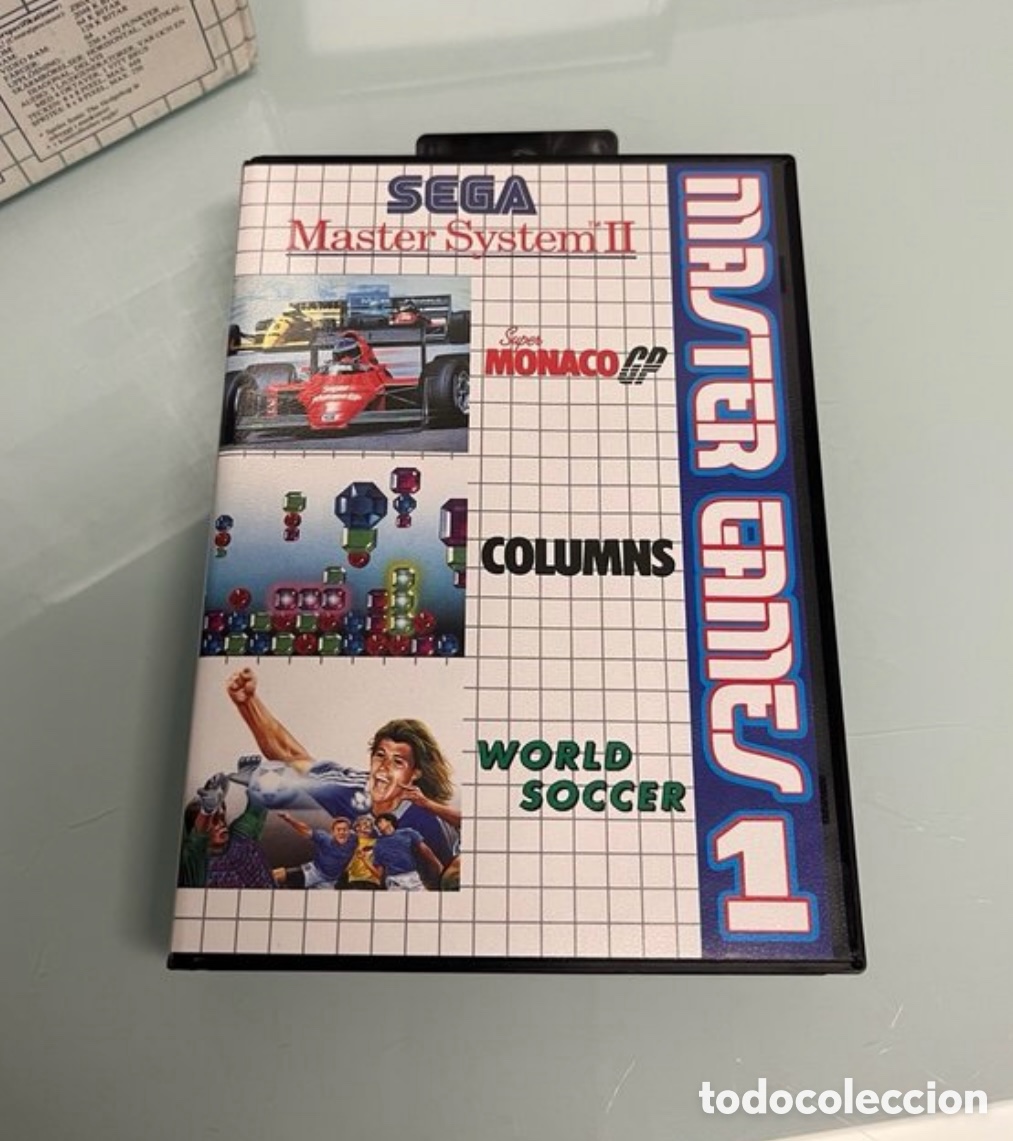 Antig&uuml;edades: Sega M&aacute;ster System II Pack 2 Sonic Coleccionista - Foto 5