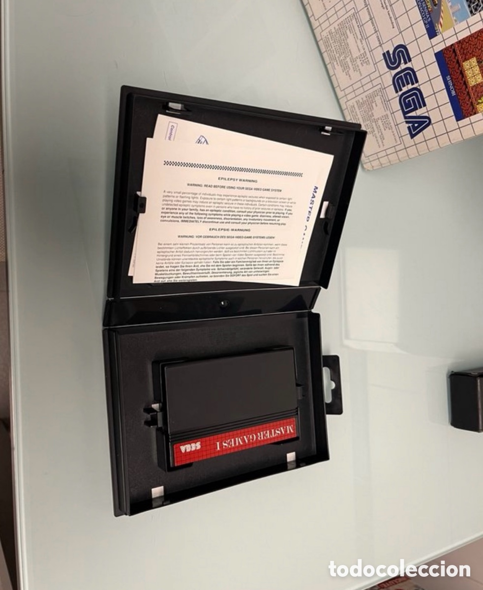 Antig&uuml;edades: Sega M&aacute;ster System II Pack 2 Sonic Coleccionista - Foto 6
