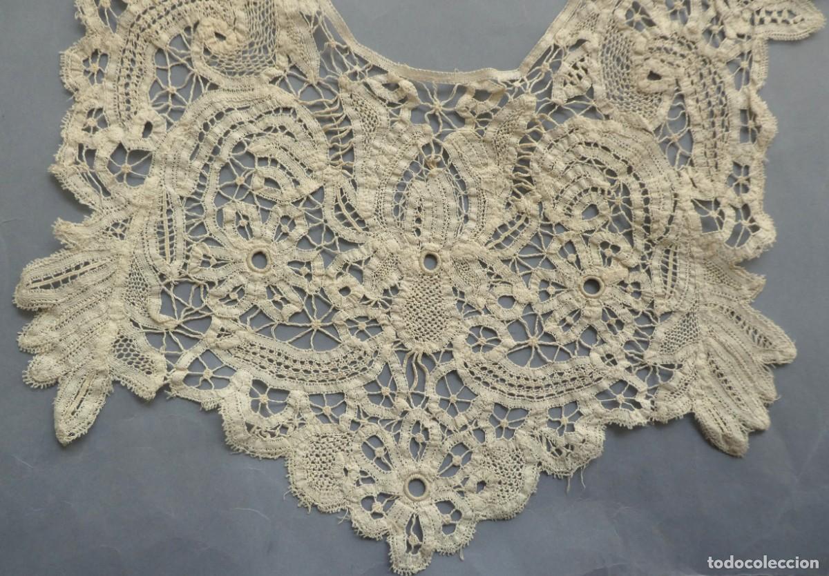Antig&uuml;edades: ANTIGUA CAPELINA ENCAJE DE BRUJAS IMAGEN - NOVIA S.XIX