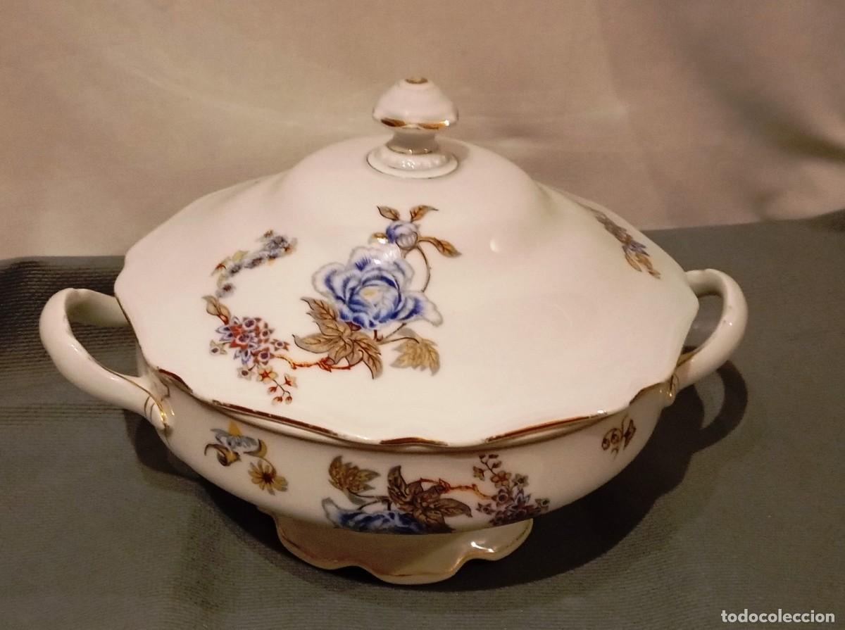 Oggetti Antichi: Sopera de Porcelana Blanca KPM