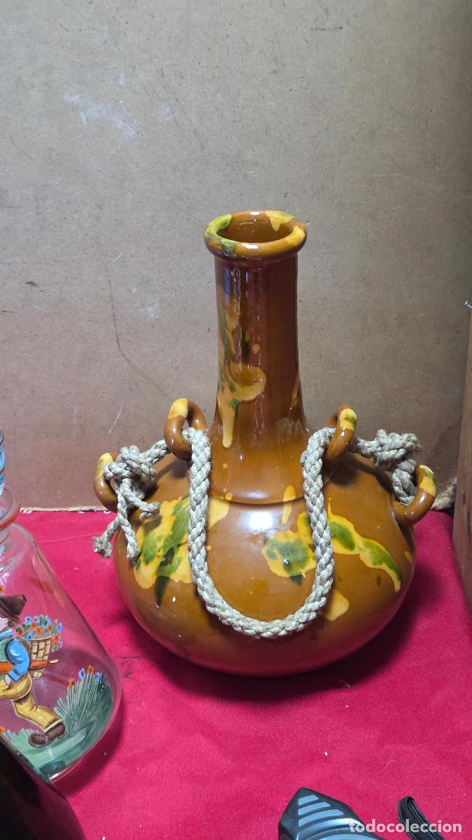 Antig&uuml;edades: jarron de ceramica vintage
